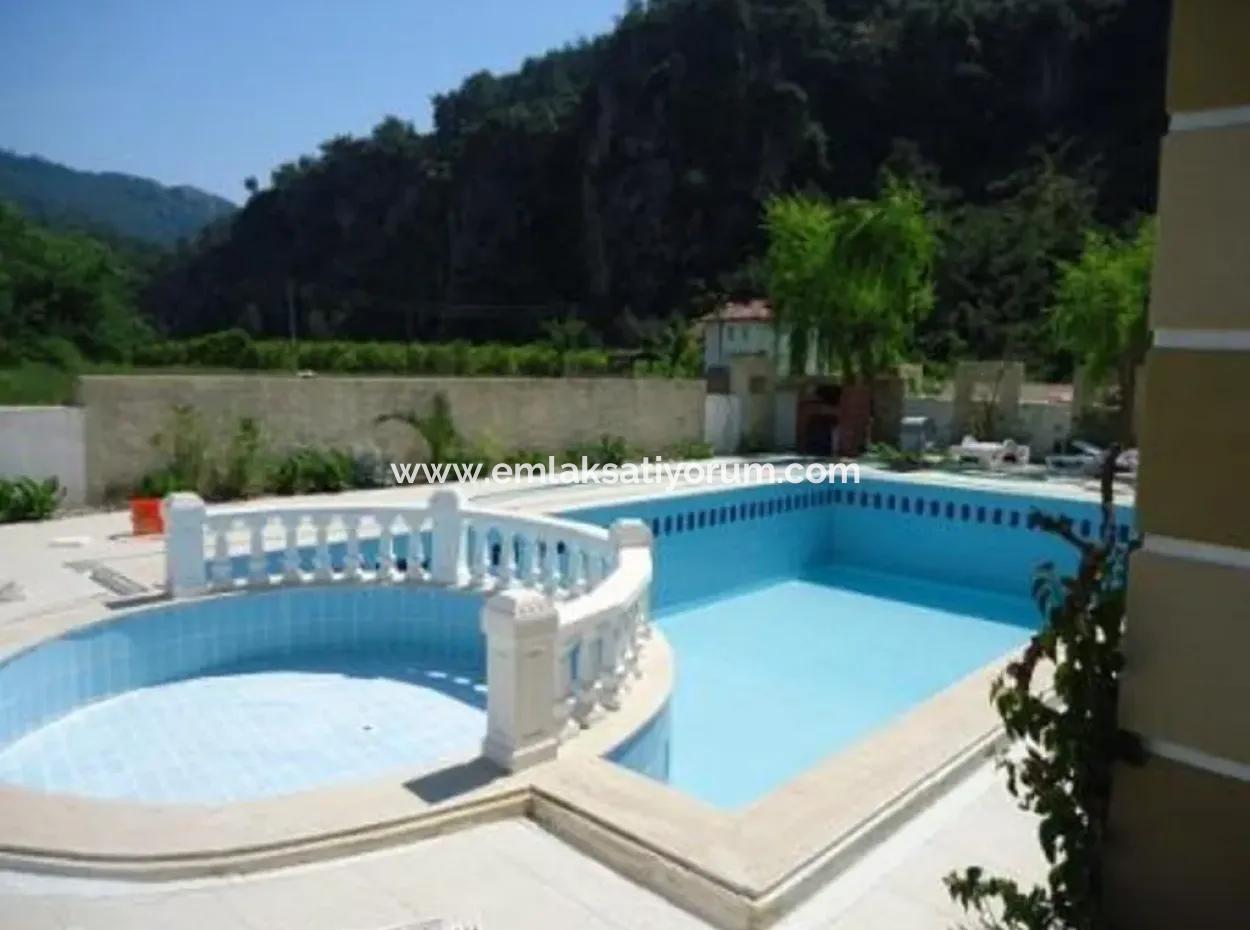 Mugla Dalyan Archers 1+ 1 Voll Möblierte Luxuswohnung Mit 55 M2 Gemeinsamem Pool Zum Verkauf