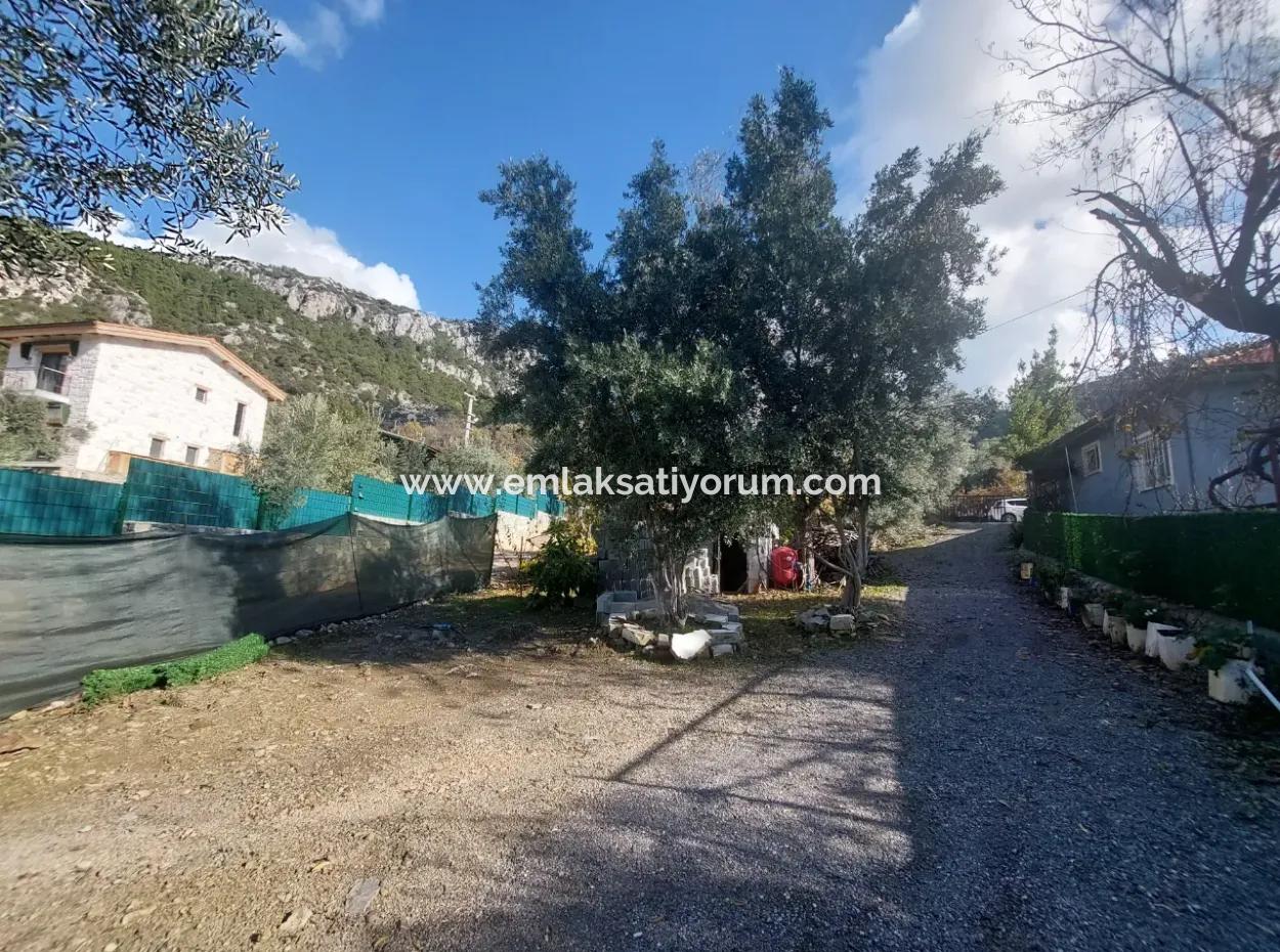 Tiny House Mit Schwimmbad In Der Natur Auf 738 M2 Land In Göcek Zum Notverkauf