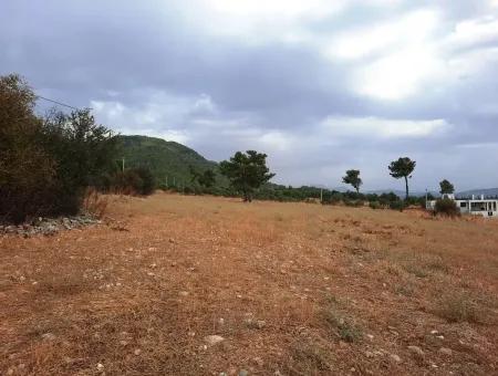 Freistehendes Land Mit Seeblick Zum Verkauf In Köycee'iz Zeytin Bereich