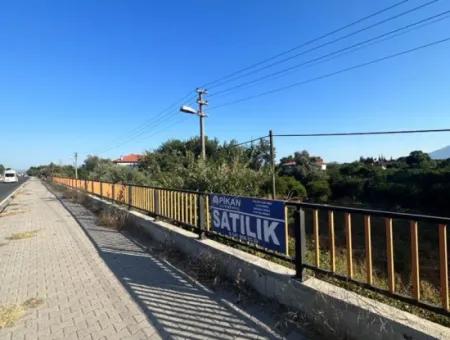 Antalya - Izmir Main Road Zero Tankstelle Geeignet Netto 2800M2 Gewerbegrundstück Zum Verkauf In Köyceğiz