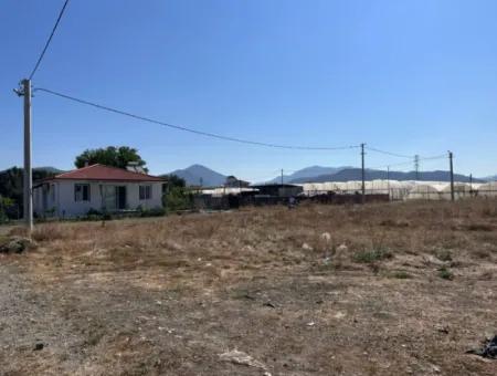 515 M2 Eckgrundstück Zum Verkauf In Ortaca Karaburun