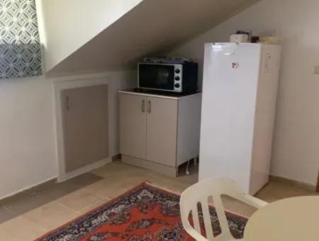 Möblierte 1 1 Penthouse-Wohnung Zu Vermieten In Muğla Dalyan Gürpınar