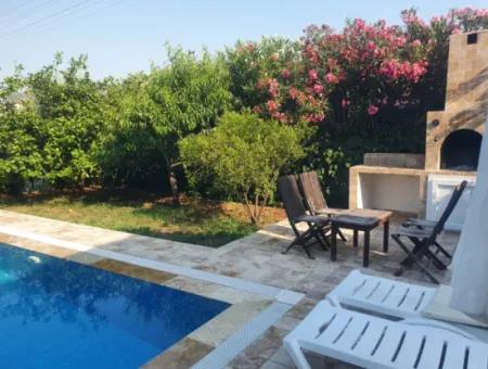 Dalyan Villa Zum Verkauf Mit Freistehendem Pool Und Wärmepumpe