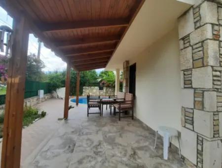 85 M2 2 1 Duplex Mit Pool Auf 310 M2 Grundstück In Dalyan, Muğla