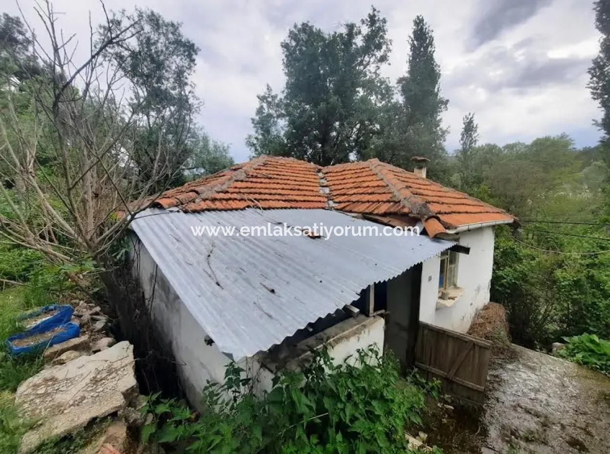 Denizli Çameli Kirazlıyayla Da Bargain 450 M2 Land 80 M2 House For Sale Or Exchange