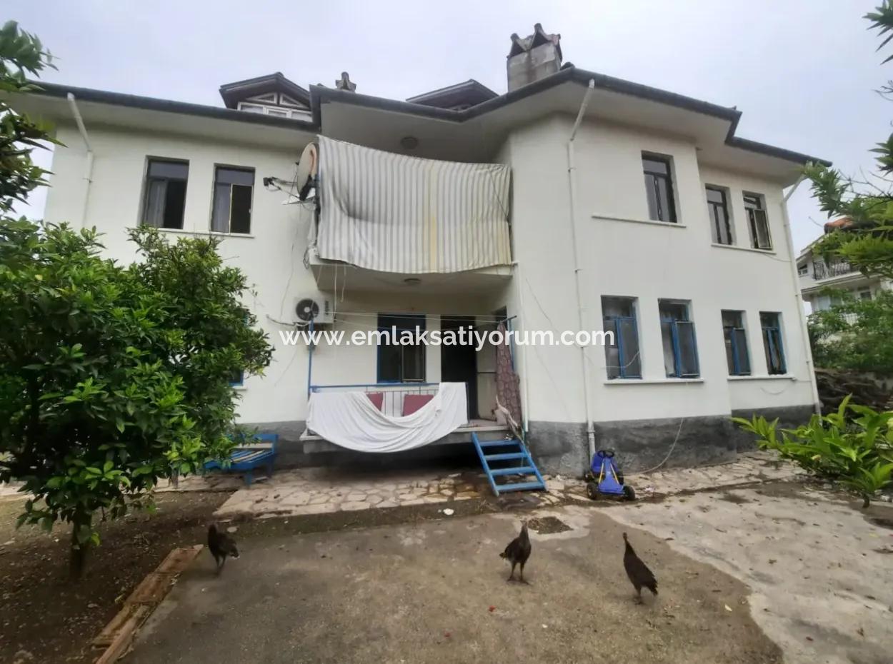 Detached Building With 1 1, 5 Apart On 1.000 M2 Land In Dalyan For Sale At Land Price