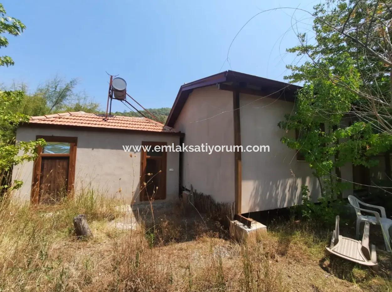 Field For Sale In Muğla Kemaliye 750 M2 And Tiny House