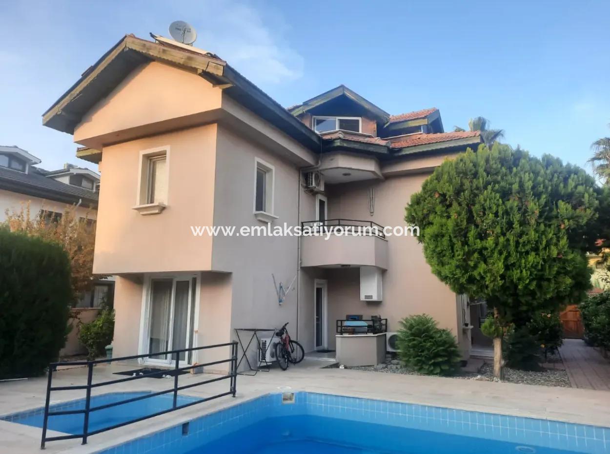 Muğla Ortaca Dalyanda Swimming Pool, Fully Furnished 1 1 Apartment For Rent