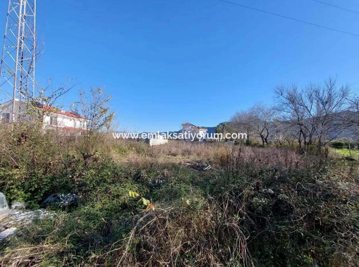 1500 M2 Zoned Land For Rent In Muğla Dalyan