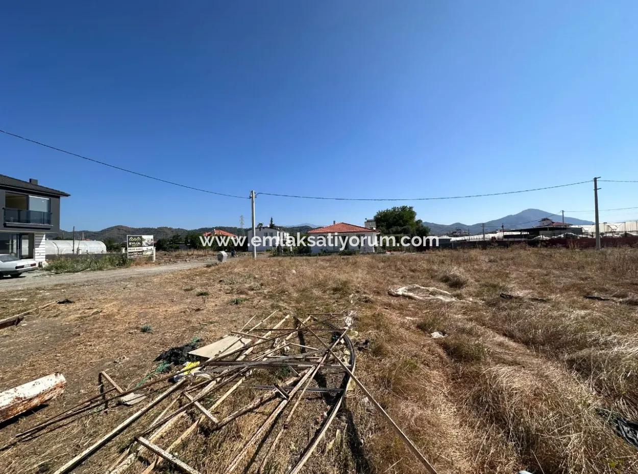 515 M2 Corner Zoned Land For Sale In Ortaca Karaburun