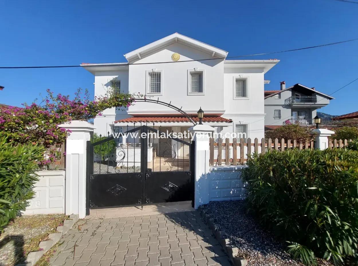 150 M2, 3 In 1 Zero Luxury Semi-Detached Villa For Sale In Mugla Ortaca Dalyan