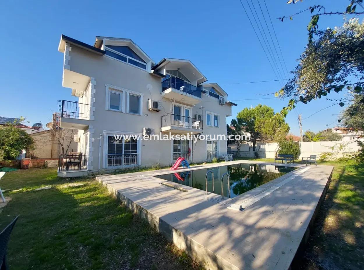 140M2 Of 4 Apartments On A 978 M2 Plot With Communal Swimming Pool In Dalyan, Mugla, 4 1 Apartment For Sale