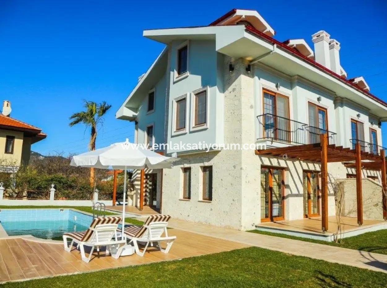 Muğla Ortaca Dalyan 200 M2, 6 1 Detached Triplex For Sale