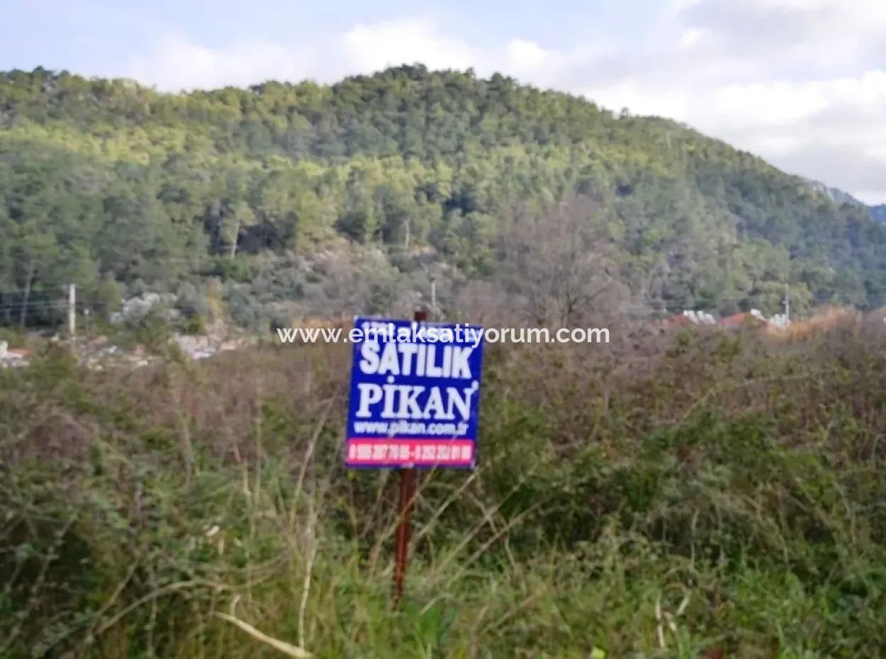 Plot For Sale In Gocek Near The Beach, With A Project Inlice