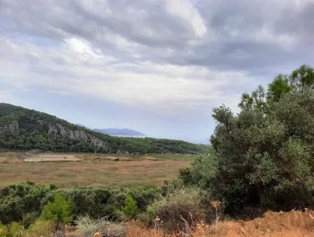 Mugla Ortaca Sarıgerme 880 M2 Full Sea And Nature View Plot For Sale