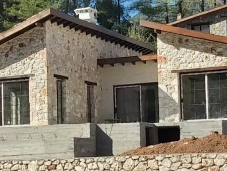 Zero Detached Stone House For Sale In Fethiye Grapes Redbelde