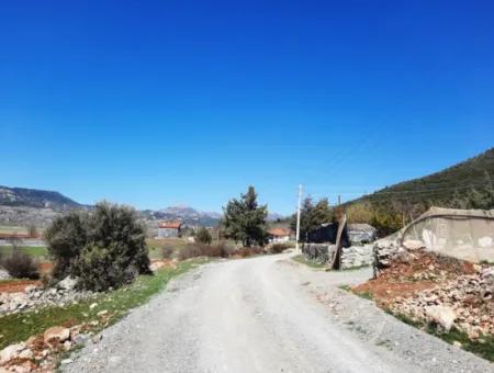 5.000 M2 Detached Land Suitable For Investment In Çameli Belevi For Sale