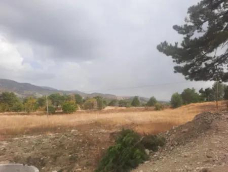 6 230 M2 Detached Land For Sale Or Exchange On The Old Acıpayam Road In Çameli Cumanda