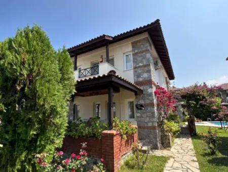 3 In 1 Independent Stone Villa In Dalyan In Mugla For Sale Or Swap With Field