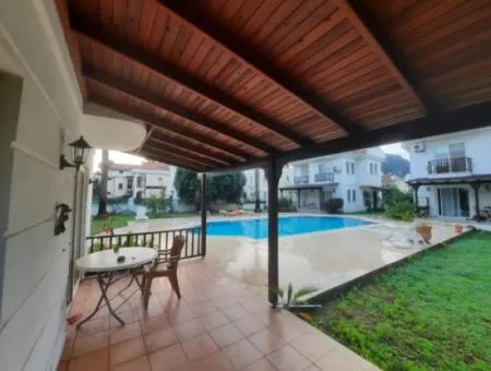 Muğla Dalyanda 3 1 Furnished Duplex With Swimming Pool For Rent