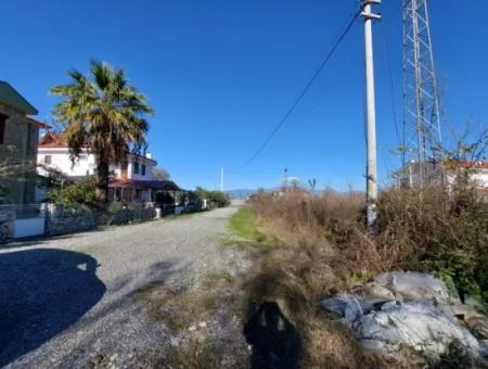 1500 M2 Zoned Land For Rent In Muğla Dalyan