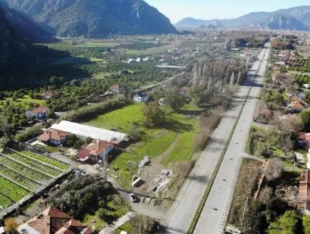 3.577M2 Field For Sale With 100M Frontage To The Main Road On Ortaca - Dalyan Road