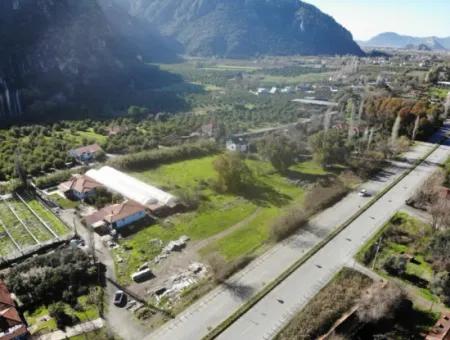 3.577M2 Field For Sale With 100M Frontage To The Main Road On Ortaca - Dalyan Road