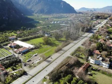 3.577M2 Field For Sale With 100M Frontage To The Main Road On Ortaca - Dalyan Road