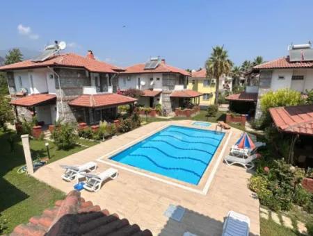 3 1 Independent Furnished Stone Villa For Rent In A Site Of 6 Villas In Dalyan, Muğla