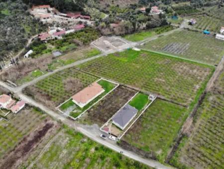 1000 M2 Detached Land With Zoning For Sale In Ortaca Mergenli