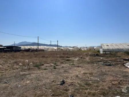 515 M2 Corner Zoned Land For Sale In Ortaca Karaburun