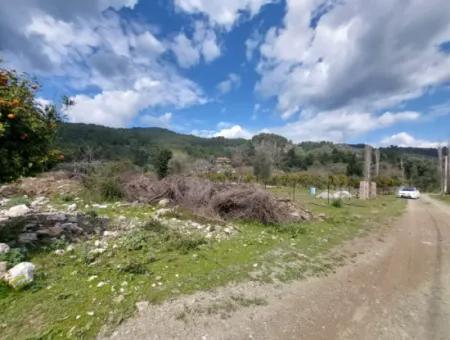 1000 M2 Land For Sale In Muğla Köyceğiz Çandır Center