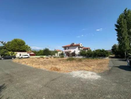 504 M2 Corner Parcel Land With 250 M2 Construction Permit For Sale In Dalyan Okçular