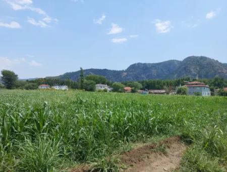 680M2 Bargain Land Suitable For Investment For Sale On The Border Of Dalyan In Ortaca Okçular