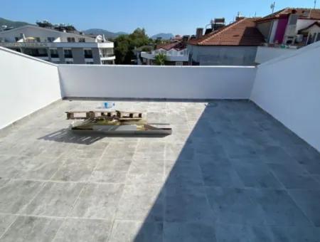 4 1 Duplex 150M2 Apartment With Terrace For Sale In The Center Of Dalaman