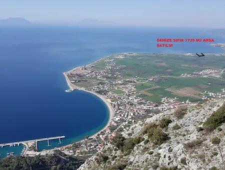 Milas Örende Detached Sea Front 7 600M2 Tourism Plus Residential Zoned Land For Sale