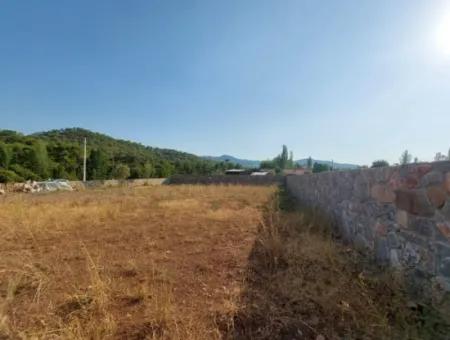 Detached 1 000 M2 Construction License Ready Land For Sale In Köyceğiz Beyobasi