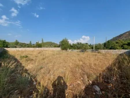 Detached 1 000 M2 Construction License Ready Land For Sale In Köyceğiz Beyobasi