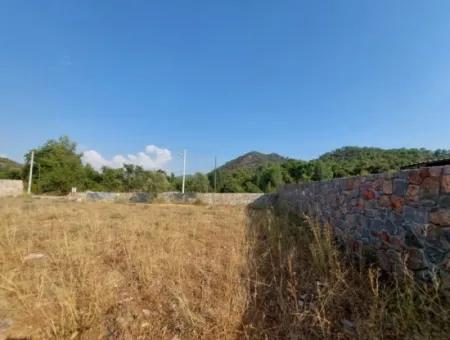 Detached 1 000 M2 Construction License Ready Land For Sale In Köyceğiz Beyobasi