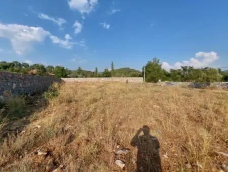 Detached 1 000 M2 Construction License Ready Land For Sale In Köyceğiz Beyobasi