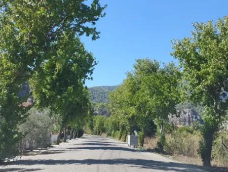 Muğla Dalyan 970 M2 Commercial Zoned Bargain Land For Sale