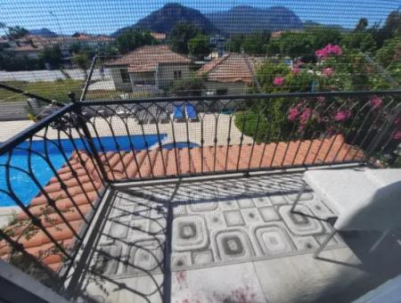 Muğla Dalyanda 125 M2, 4 In 1 Roof Duplex For Rent