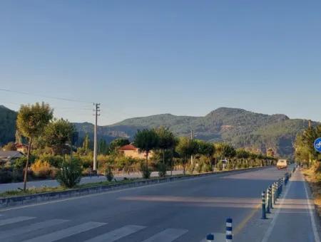 3 700 M2 Land For Sale On The Main Road In Muğla Ortaca Kemaliye