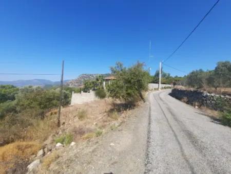 Mugla Gökbelde Lake And Sea View 1000M2 Land For Sale