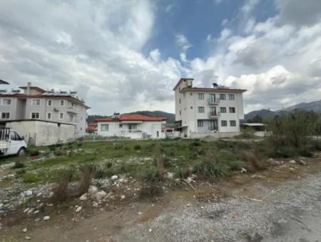 517M2 3 Floor Zoned Land For Sale In Ortaca Çaylı