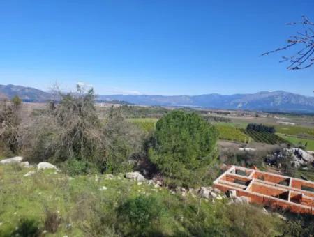 1.000M2 Detached Land With Köyceğiz Lake View For Sale In Dalyan