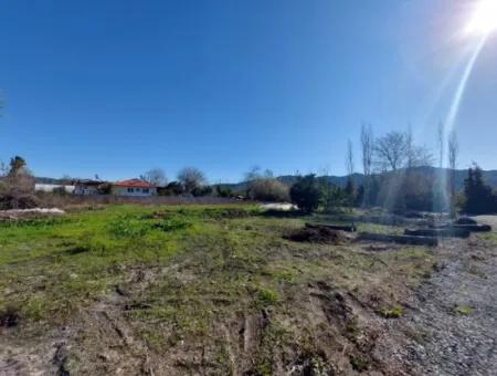 500 M2 Plot Of Land For Sale In Dalyan Okçular