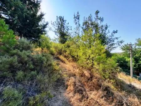 Plot Of Land With Sea Views For Sale In Fethiye Ciftlikkoy