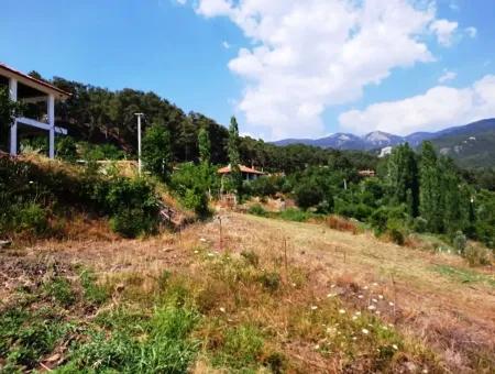 Köycegiz Yayla, Agla Village For Sale Detached Land Suitable For Investment With Lake View