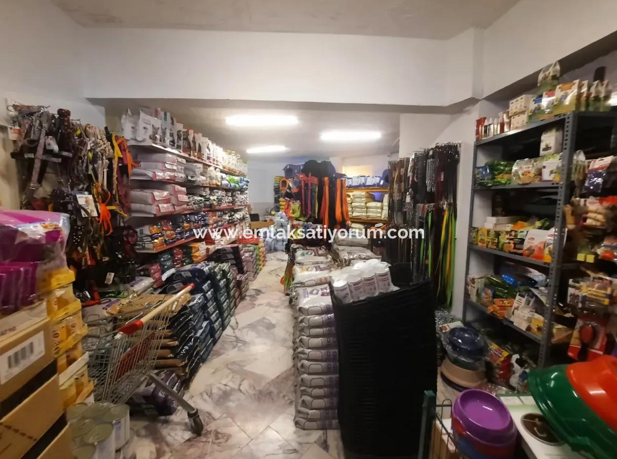 Muğla Ortaca Dalyan Merkezde Devren Kiralık 200 M2 Petshop Dükkânı